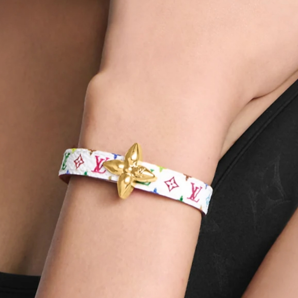 LV MURAKAMI MINI FLOWERGRAM BRACELET - Picture 2 of 4